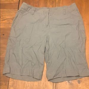Grey long shorts